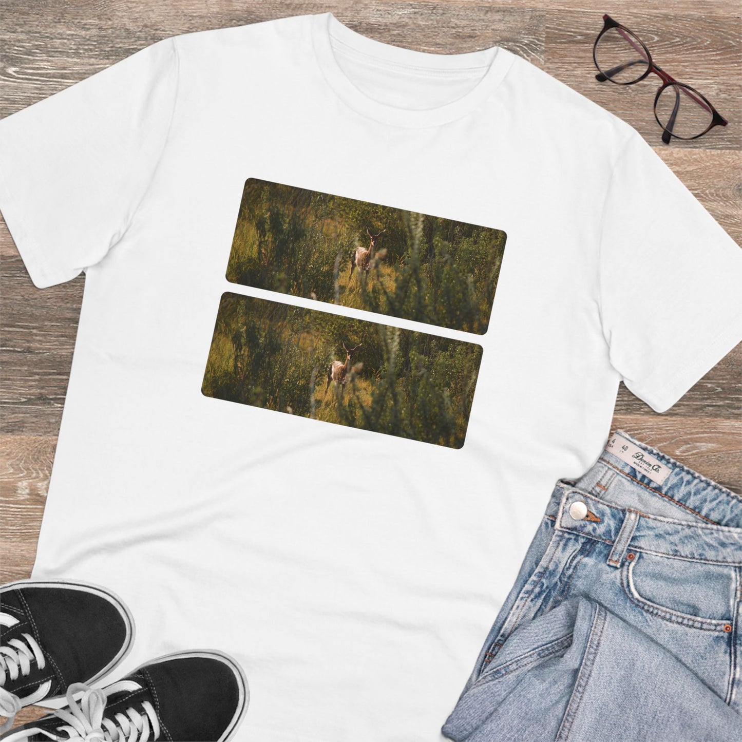 Dear Print Organic T-shirt - Unisex