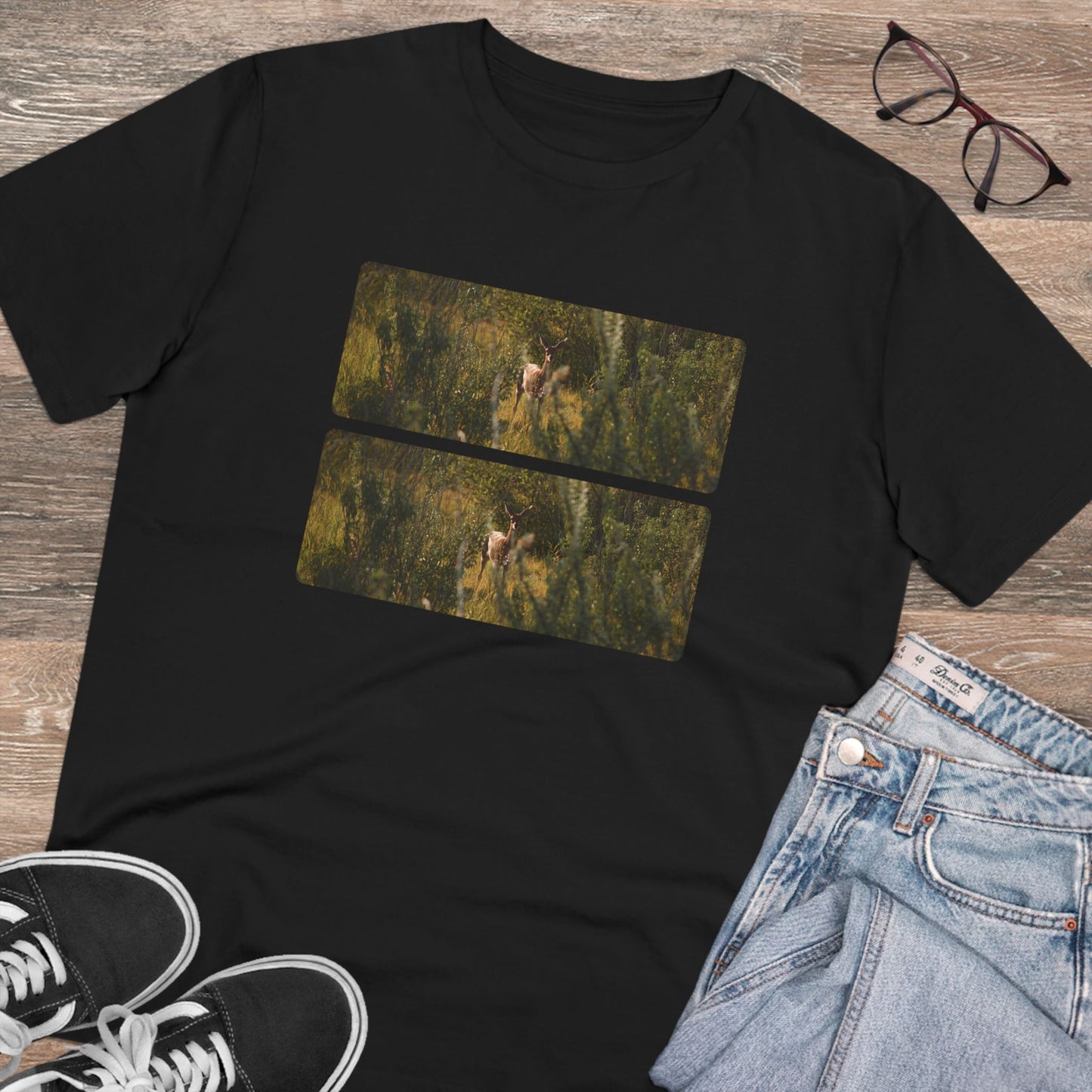 Dear Print Organic T-shirt - Unisex